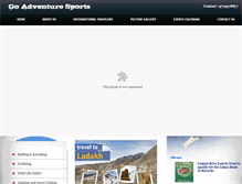 Tablet Screenshot of goadventuresports.com